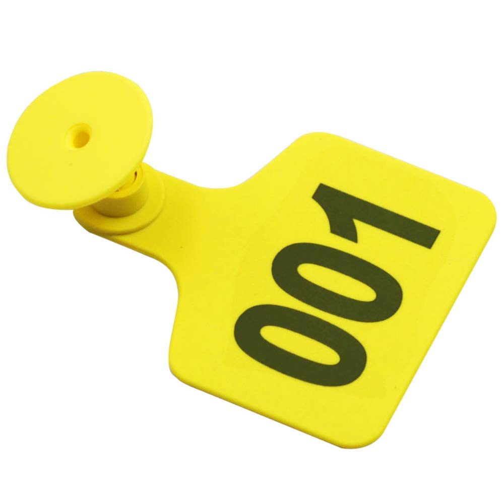 Abustle Pig packaging for cattle ear tags includes pins.