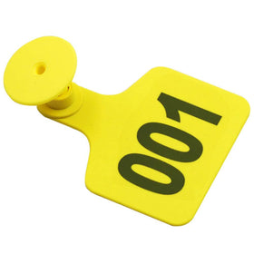 Abustle Pig packaging for cattle ear tags includes pins.