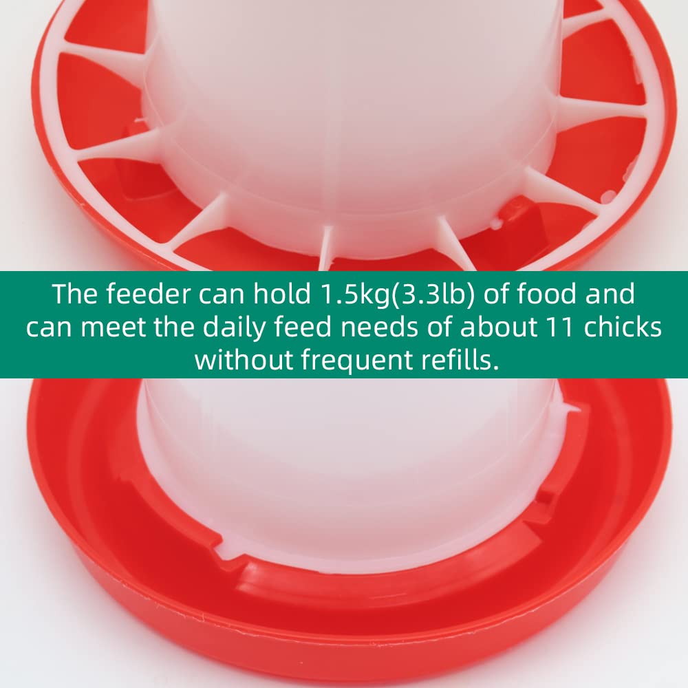Abustle pig hanging kit in coop reduces mess and spill.