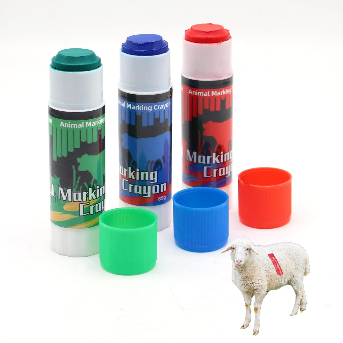 Abustle Pig Livestock Marker red for quick, non-toxic marking on fur.