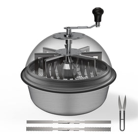 AC Infinity Bud Leaf Bowl Trimmer 16-inch dome view for precise, visible trimming.