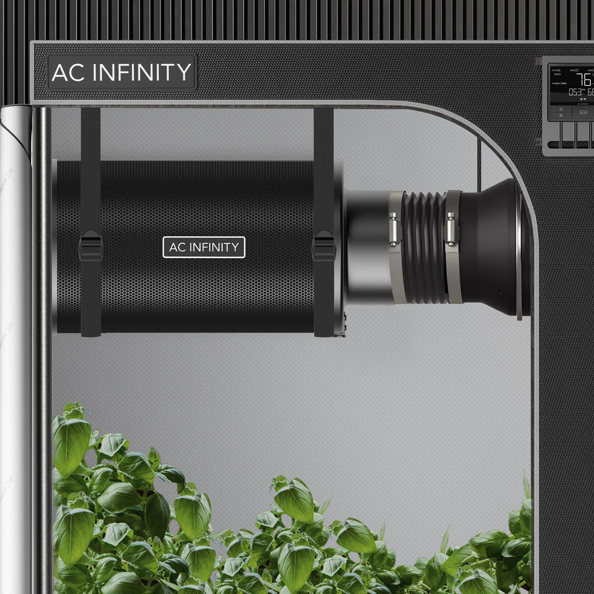 AC Infinity complete kit suited for 6 inch inline fans.