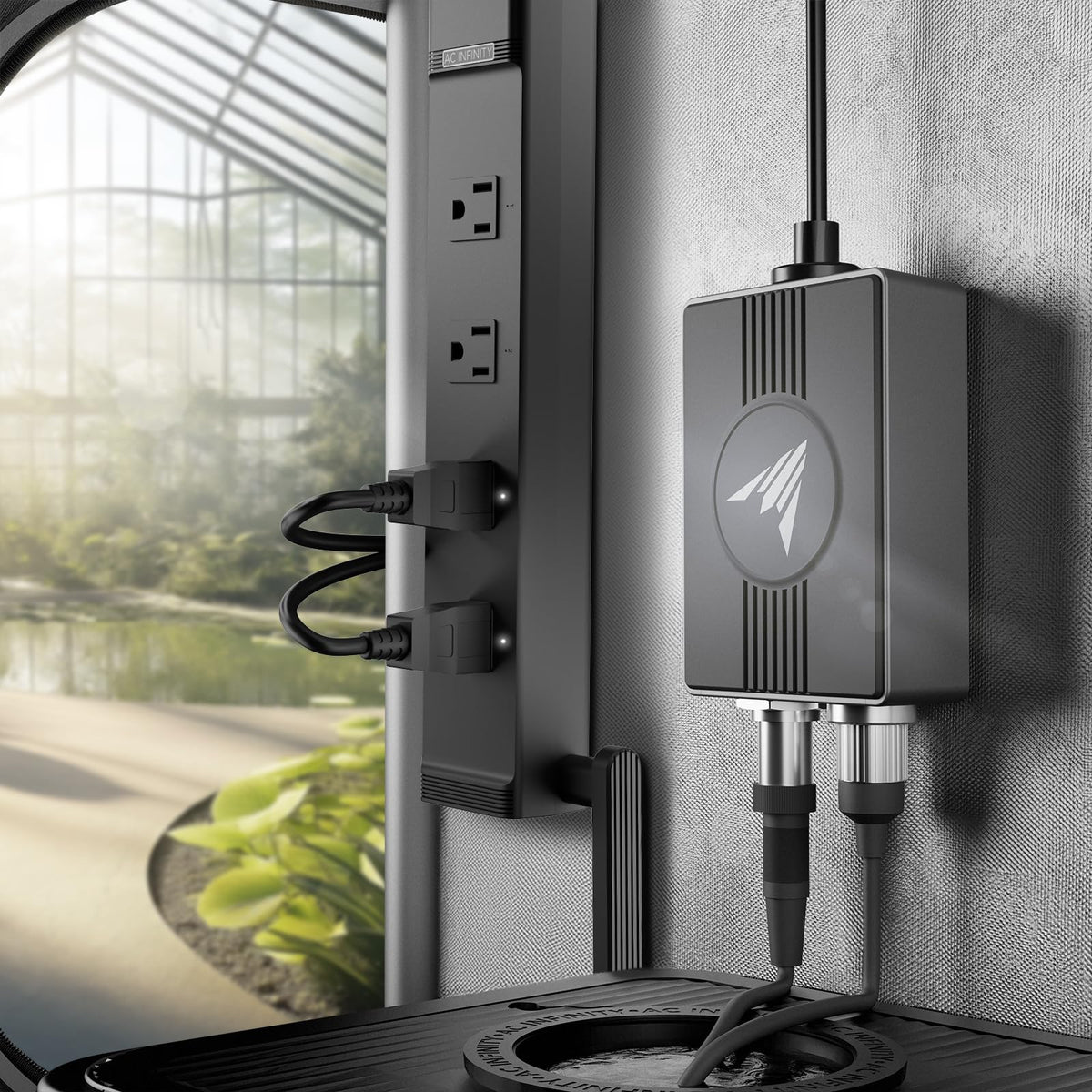 AC Infinity Hydro Sensor data display supports informed water management decisions