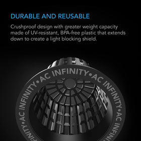 AC Infinity net pots for indoor outdoor setups supporting versatile media and drainage.