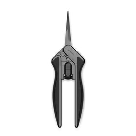 AC Infinity pruning shear blade close-up showing precision for fine trimming.