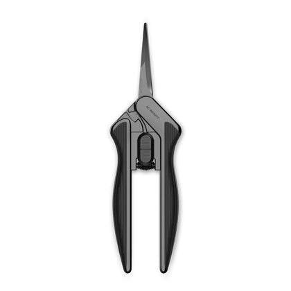 AC Infinity pruning shear blade close-up showing precision for fine trimming.