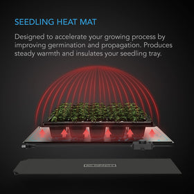 AC Infinity SUNCORE S3 heat controller dial shown for precise warmth management