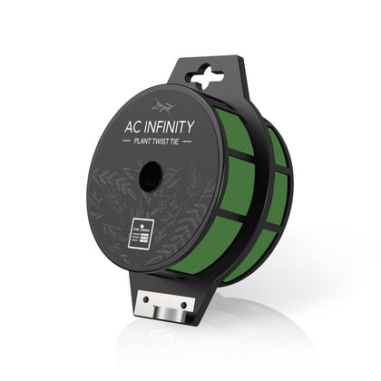 AC Infinity Twist Ties with built-in cutter for quick trimming and adjustable length