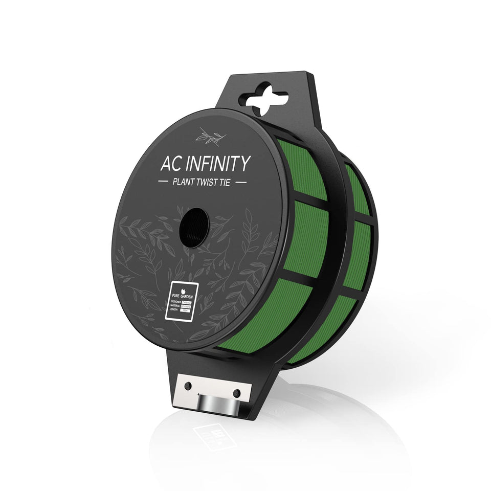 AC Infinity Twist Ties with built-in cutter for quick trimming and adjustable length