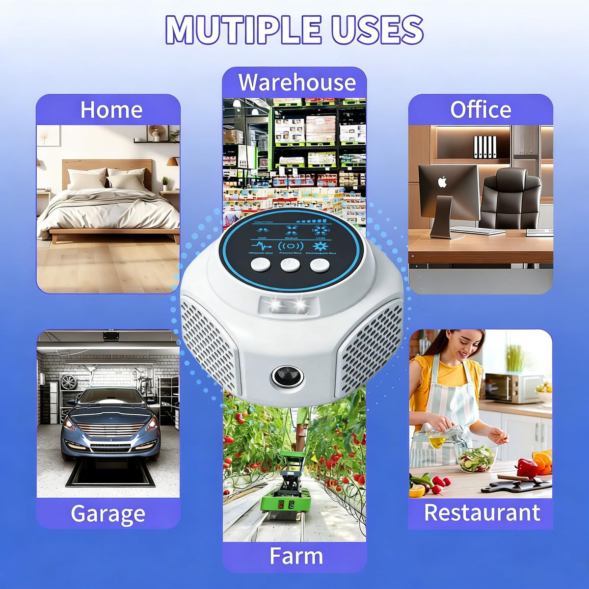 ACEBINTE pest repeller safe around pets and family.