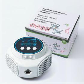 ACEBINTE Ultrasonic Pest Repeller plug-in white with wide room coverage.