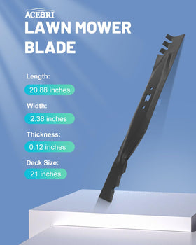 ACEBRI blade edge highlights durable iron construction.