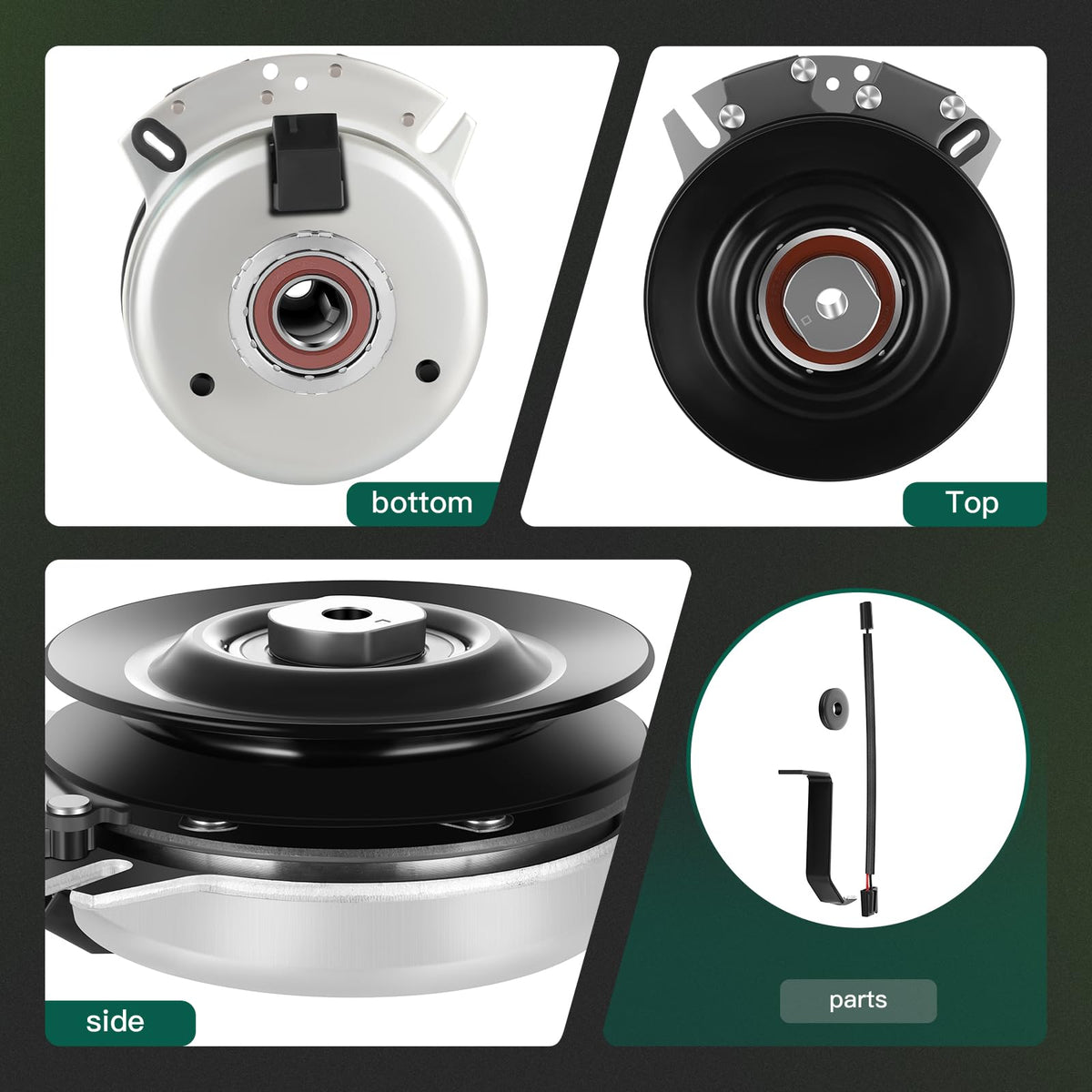 ACEBRI PTO clutch body with steel construction designed for durability