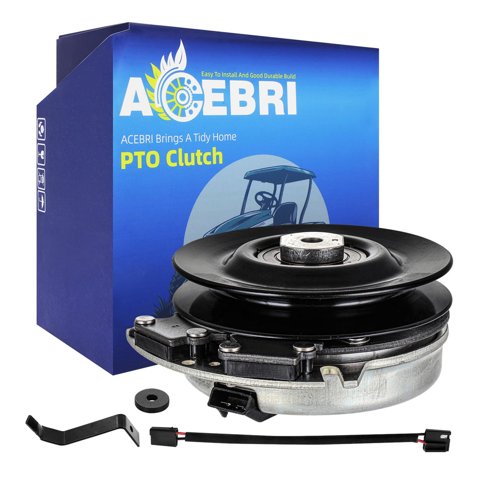 ACEBRI PTO clutch replacement pack shows durable steel components for longevity