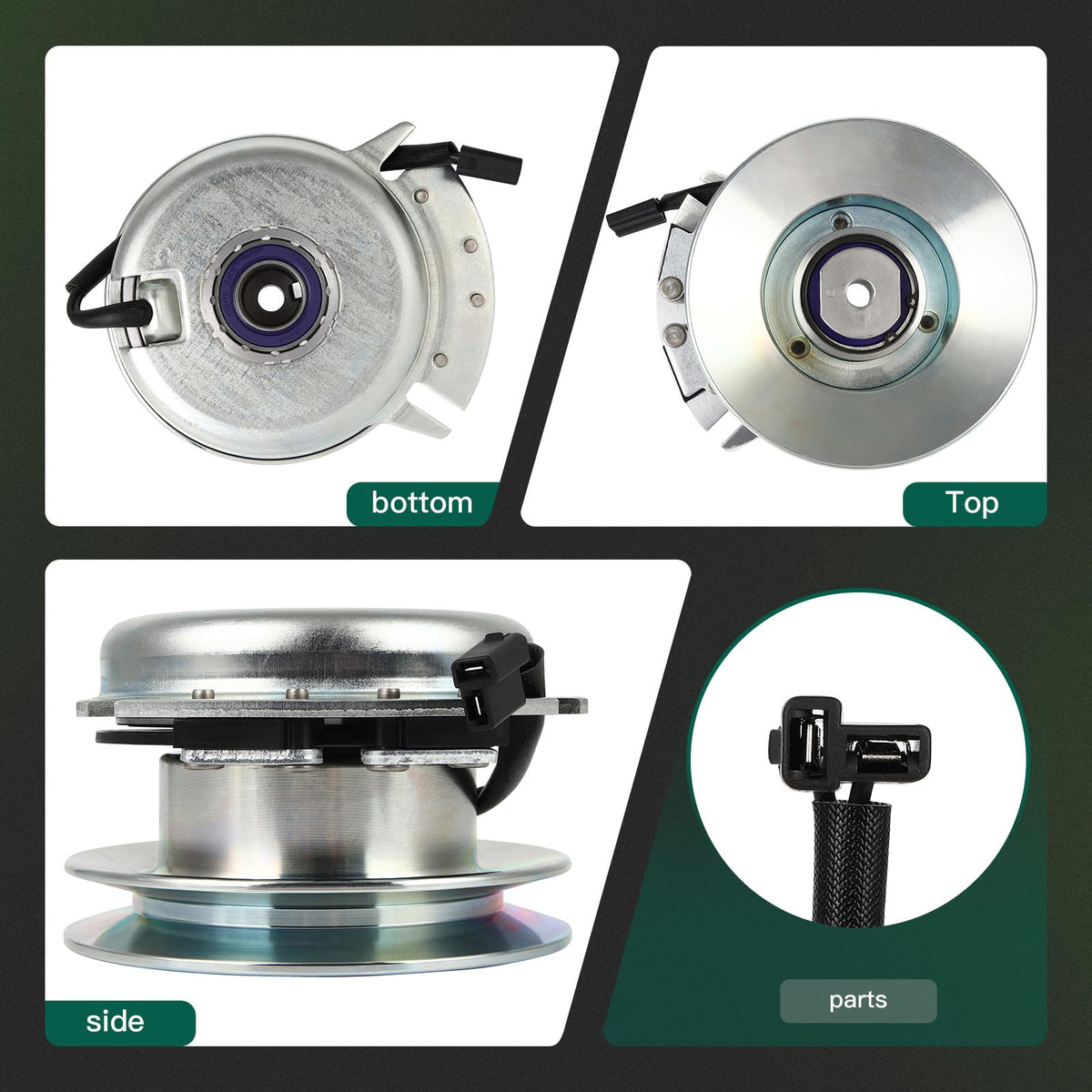 ACEBRI PTO clutch for Warner reveals internal components and sturdy construction
