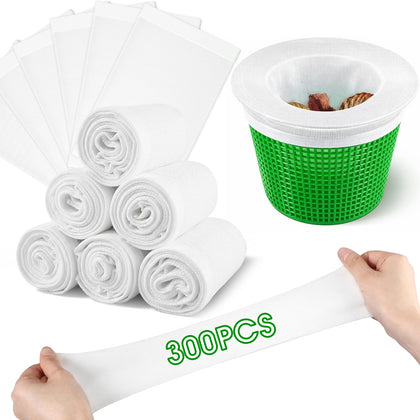 Acellegic 300-pack pool skimmer socks ready for year-long filtration.