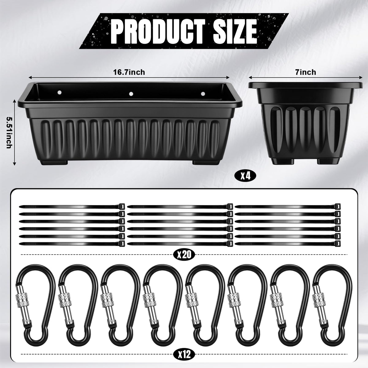 Acellegic clips and cable ties secure the trough setup for easy installation.
