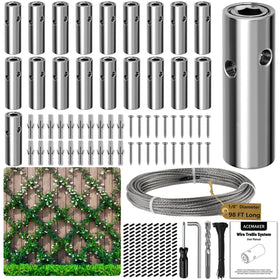 Acemaker wire trellis kit unpacked for outdoor installation and DIY projects