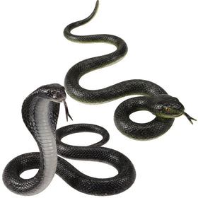 AceOrbit realistic cobra snake deters birds in your garden.