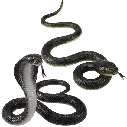 AceOrbit realistic cobra snake deters birds in your garden.