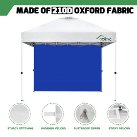 Acepic multi-layer polyester material offers durable outdoor use.