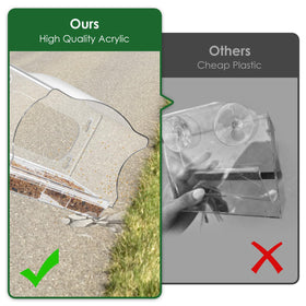 ACEROMT drainage holes prevent water pooling and keep seed dry