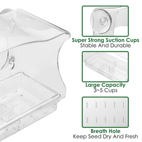 ACEROMT dual seed troughs support multiple species at once