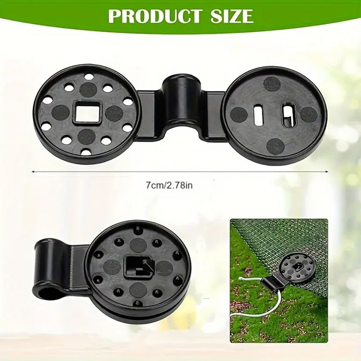 Achouray 100-piece pack packaging showing value and ready-to-use shade clips