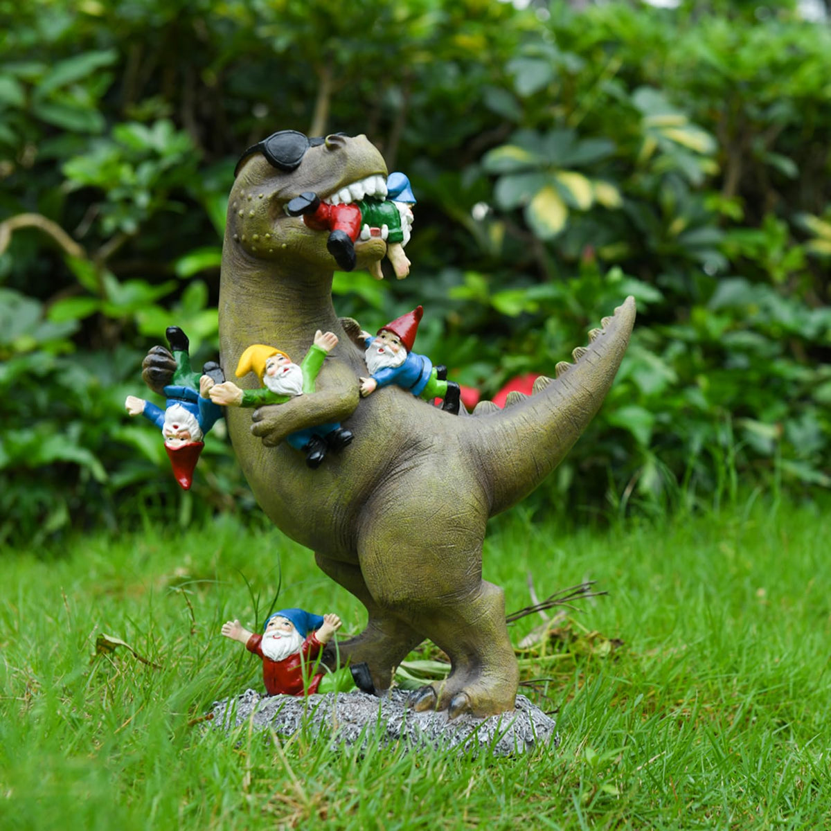 ACHYHAVIN dino-gnome packaging makes a delightful ready-to-gift surprise.