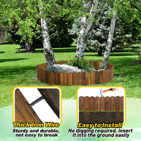 Acostop easy ground-insert installation for quick landscape edging.