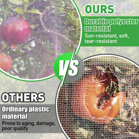 Acostop fine mesh garden netting provides pest protection with good airflow