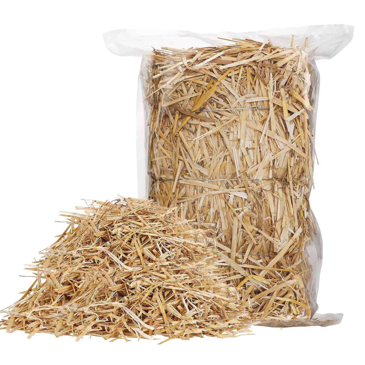 Acostop natural wheat straw mulch for gardens improves moisture retention