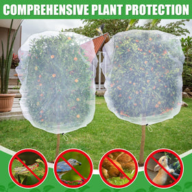 Acostop polyester garden netting durable, weather-resistant for multiple seasons