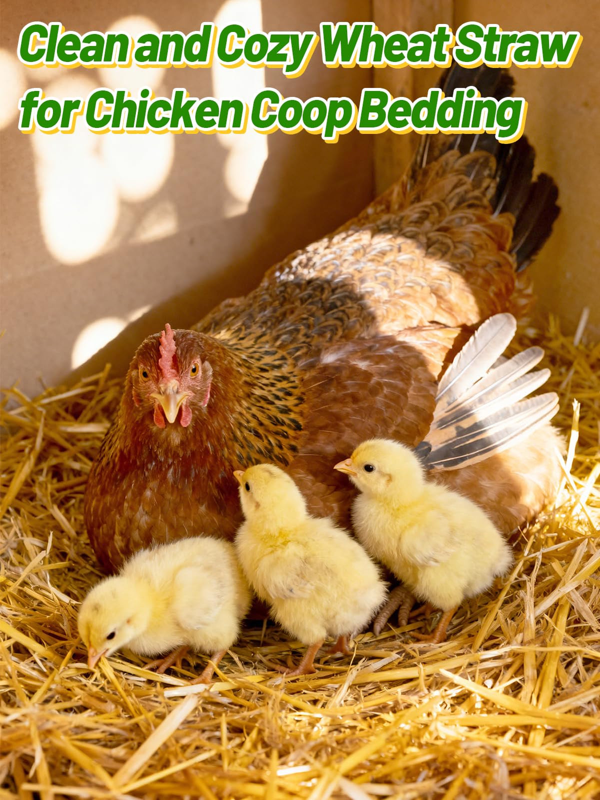 Acostop wheat straw plant bed cover promotes healthy soil and moisture control