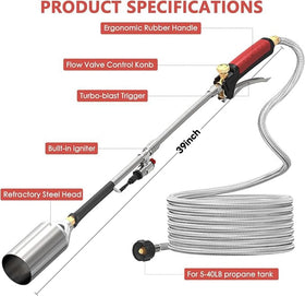 ACOVER 10ft hose stainless-steel braided demonstrates secure, leak-free connections