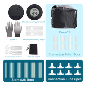 ACOVER complete kit with bags, gloves, and meters