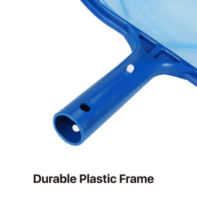 Acronde debris scoop glides through water for efficient surface cleaning.