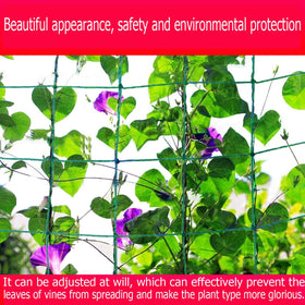 Acronde weatherproof plant grid increases durability for all-season garden use.