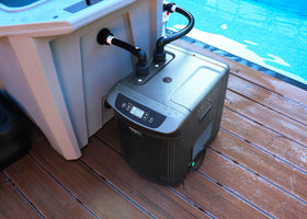 Active Aqua compact portable design indicating easy transport.