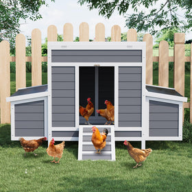 ActiveTrail 56 inch coop nesting boxes offer private laying space for hens.