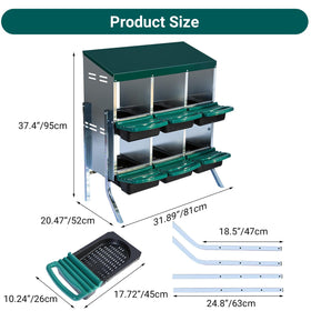 ActiveTrail versatile installation for wall-mount or ground placement in coops.