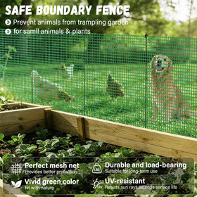 ACTREY fence rolls up compactly for easy storage.