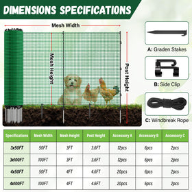ACTREY step-in posts provide stable, tool-free installation.