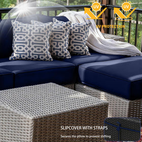 Actualaction anti-slip cover with silicone points prevents slipping on patio chairs
