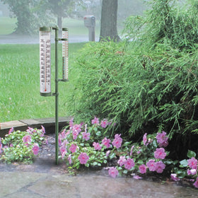 Acurite 02345 thermometer with swivel bracket for easy reading from any angle.