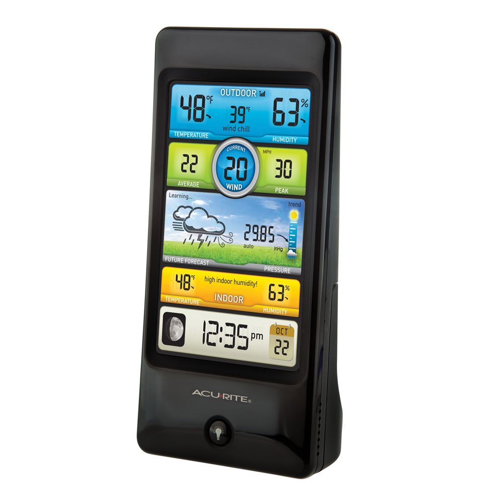 AcuRite Notos 3-in-1 sensor mounting hardware enables easy outdoor installation