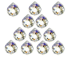 Acuteye clear glass prism lights up windows with shimmering color when sun hits