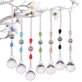Acuteye garden decor prisms brighten curtains and shelves with rainbow light