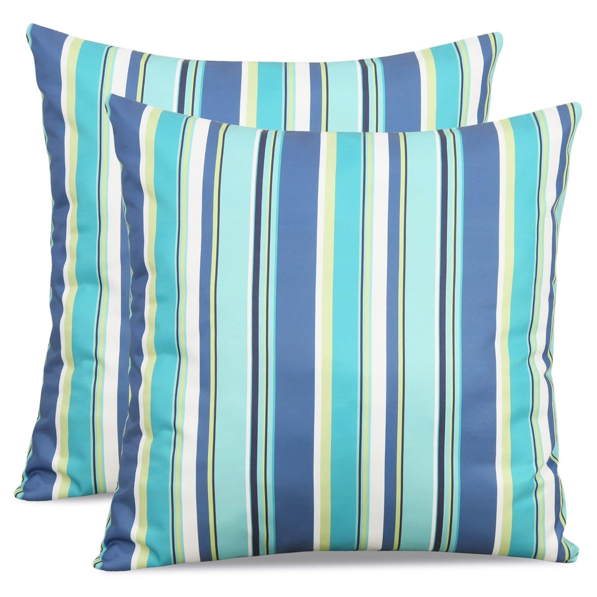 Adabana Blue striped outdoor cover ideal for porches and decks