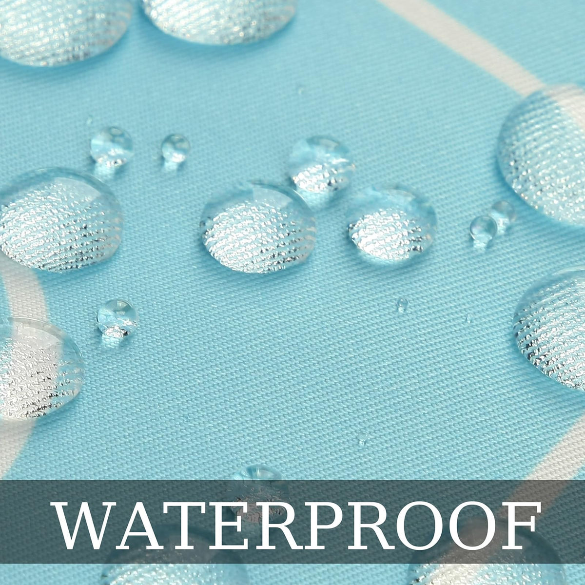 Adabana waterproof outdoor pillow cover protects cushions from splashes.